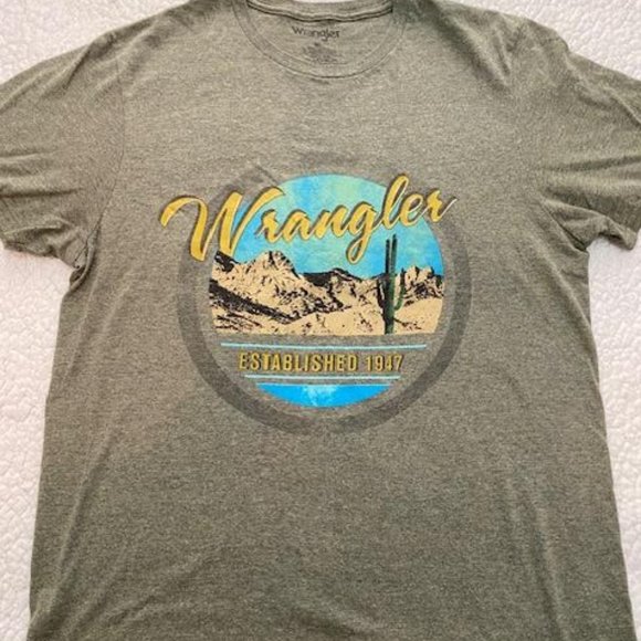 Used - WRANGLER - Men's TShirt - Size M - Picture 2 of 2